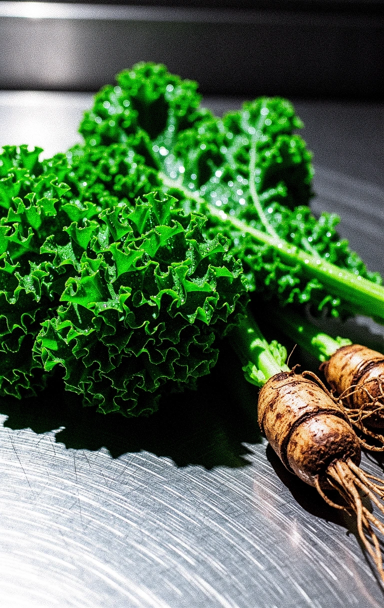 Vibrant kale