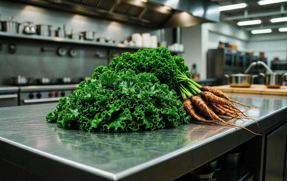 Vibrant kale
